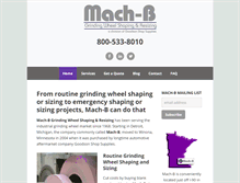 Tablet Screenshot of mach-b.com